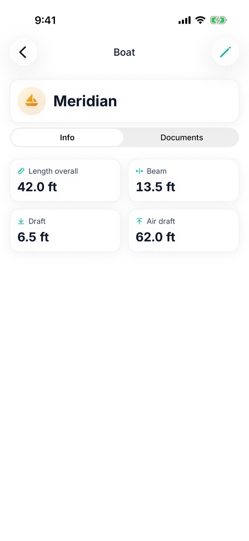 Placeholder — final asset: video of planning a route with the phone in Airplane Mode — the route, brief, and charts all resolve instantly from the boat's own computer